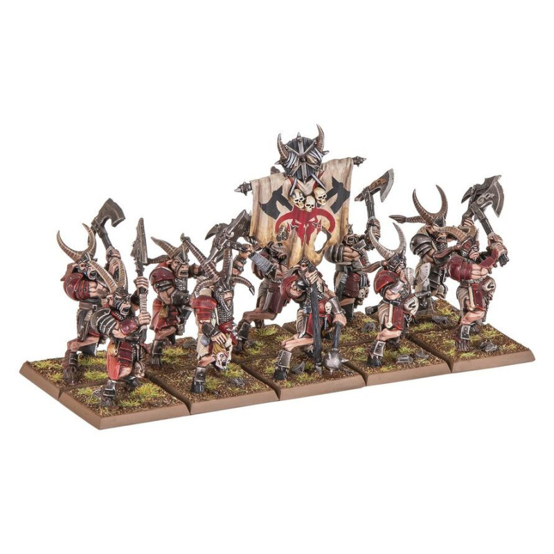 Warhammer The Old World, Braillehardes Hommes-bêtes, Armée de colonne de bataille - WARHAMMER 99122716009 08-112
