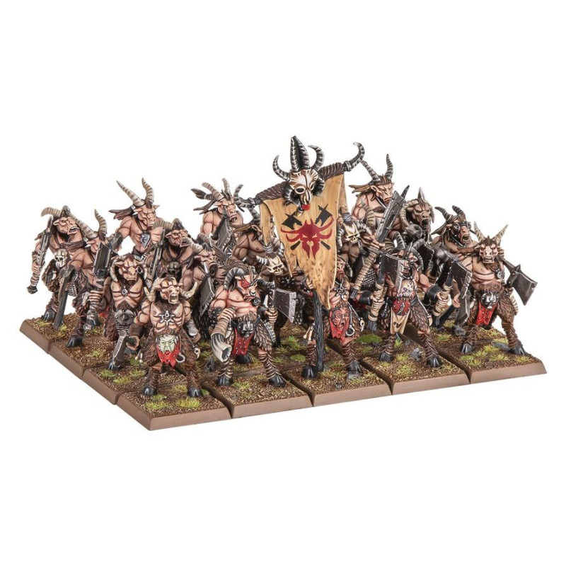 Warhammer The Old World, Braillehardes Hommes-bêtes, Armée de colonne de bataille - WARHAMMER 99122716009 08-112