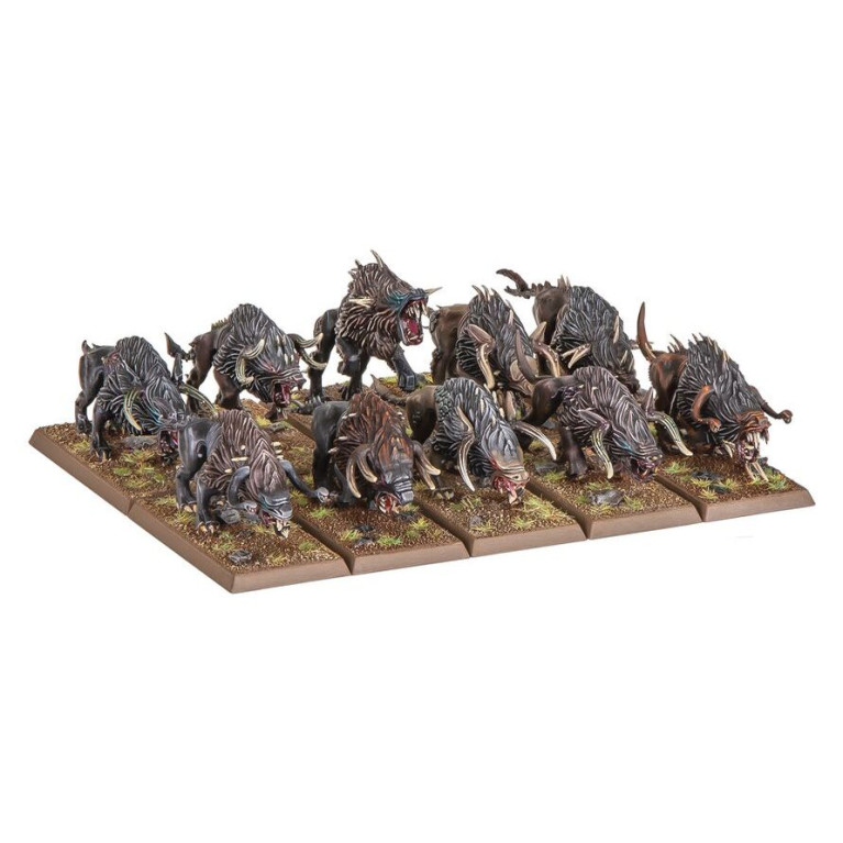 Warhammer The Old World, Braillehardes Hommes-bêtes, Armée de colonne de bataille - WARHAMMER 99122716009 08-112