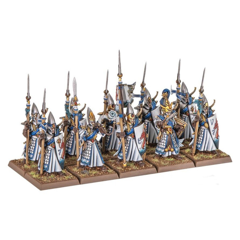 Warhammer The Old World, Royaumes Hauts Elfes, Armée de colonne de bataille - WARHAMMER 99122710020 13-23