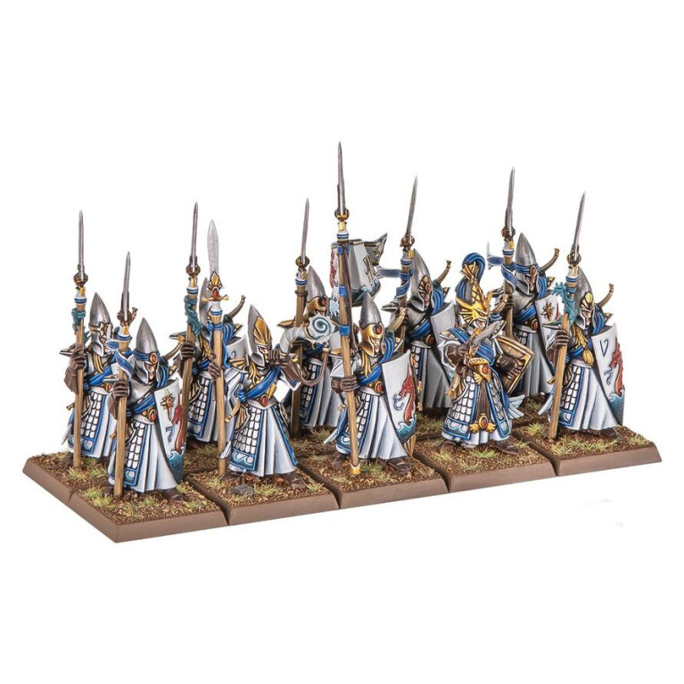 Warhammer The Old World, Royaumes Hauts Elfes, Armée de colonne de bataille - WARHAMMER 99122710020 13-23