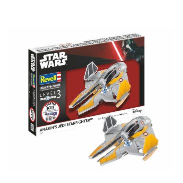 Kit de démarrage, chasseur stellaire d'Anakin, Star Wars - REVELL 73606 - 1/58