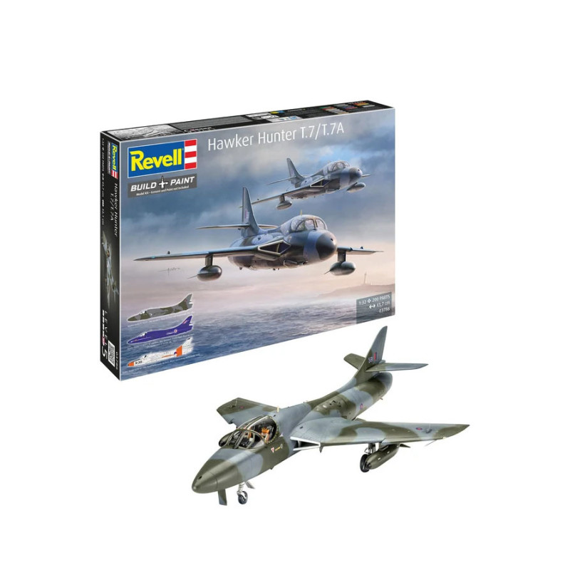 Hawker Hunter T.7/T.7A - REVELL 03786 - 1/32