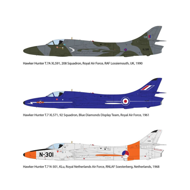 Hawker Hunter T.7/T.7A - REVELL 03786 - 1/32