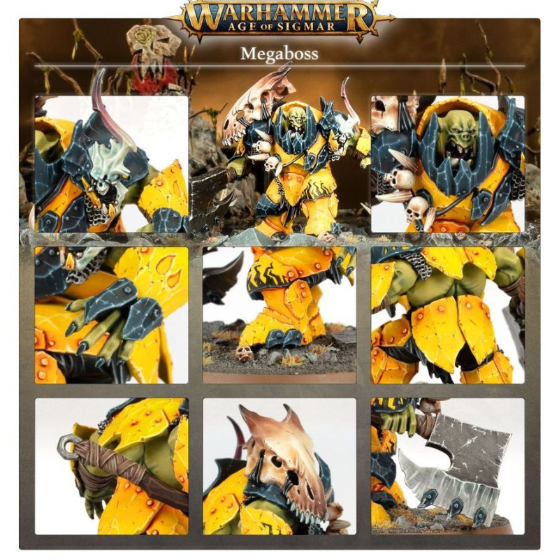 Warhammer Age of Sigmar, Orruk Warclans, Mégaboss - WARHAMMER 99070209007 89-26