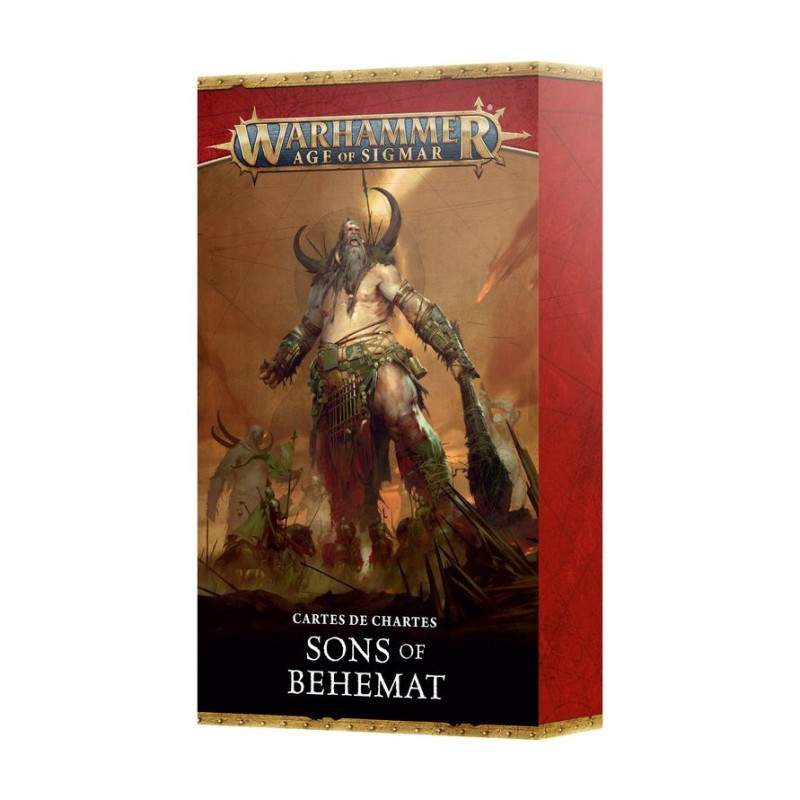 Warhammer Age of Sigmar, Cartes de Charte, Sons of Behemat - WARHAMMER 01050231001 93-04