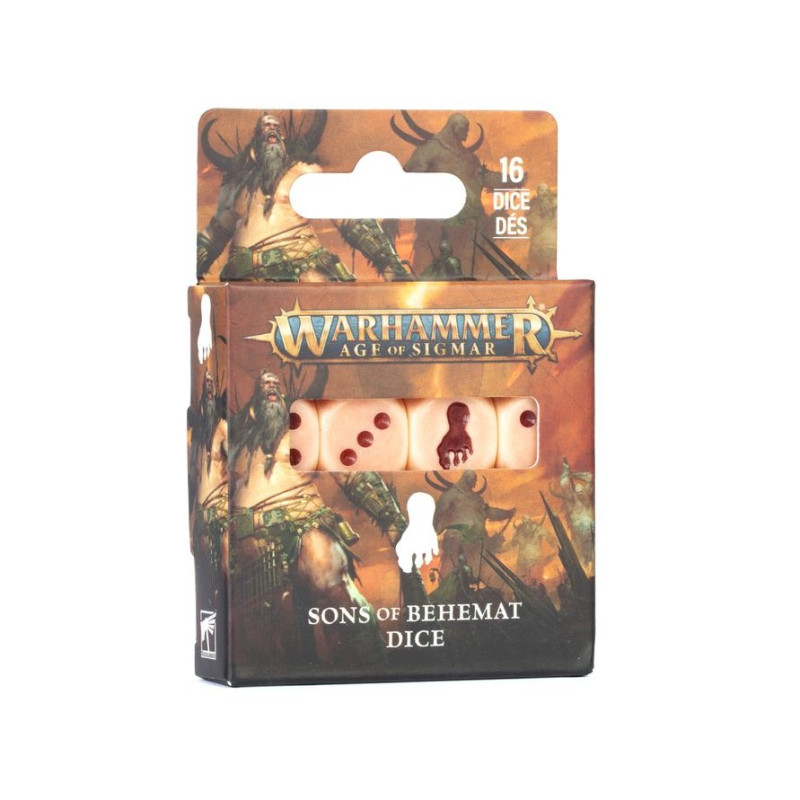 Warhammer Age of Sigmar, Dés des Sons of Behemat - WARHAMMER 99220231001 93-11