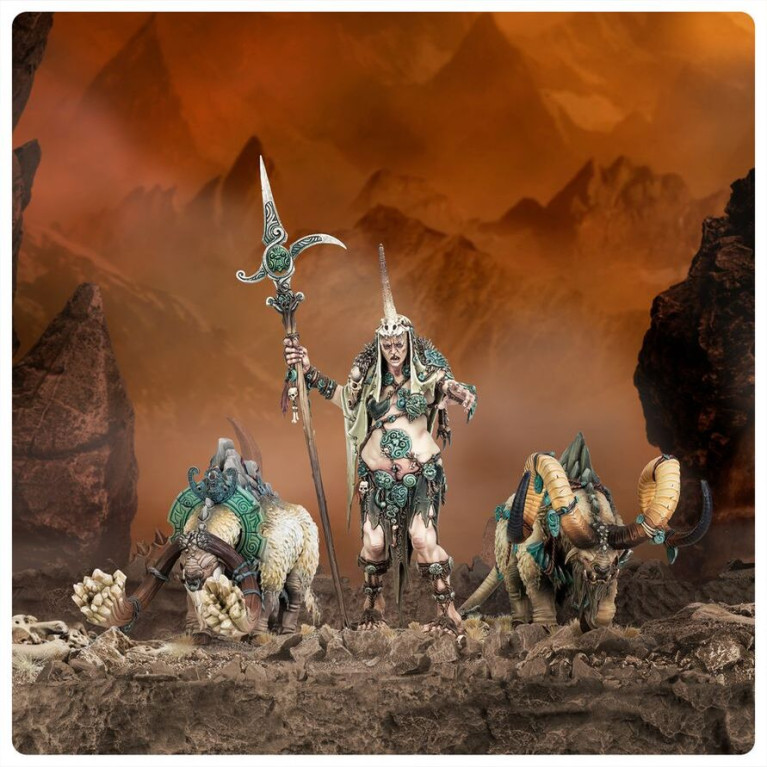 Warhammer Age of Sigmar, Sons of Behemat, Ma Maegran, éleveuse de Grands - WARHAMMER 99120231001 93-15