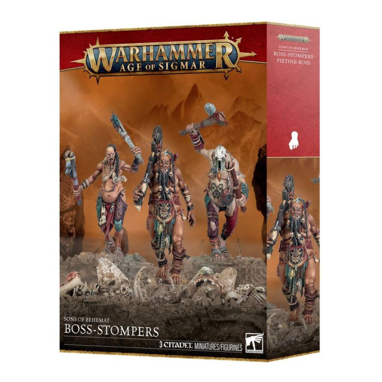 Warhammer Age of Sigmar, Sons of Behemat, Piétonie-boss - WARHAMMER 99120231002 93-12