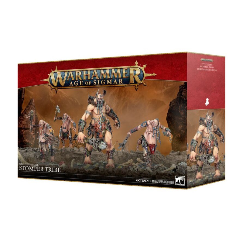 Warhammer Age of Sigmar, Sons of Behemat, Tribu de Piétineurs - WARHAMMER 99120299128 93-13