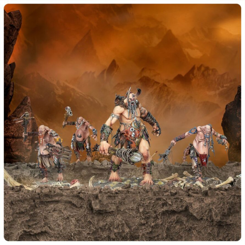 Warhammer Age of Sigmar, Sons of Behemat, Tribu de Piétineurs - WARHAMMER 99120299128 93-13