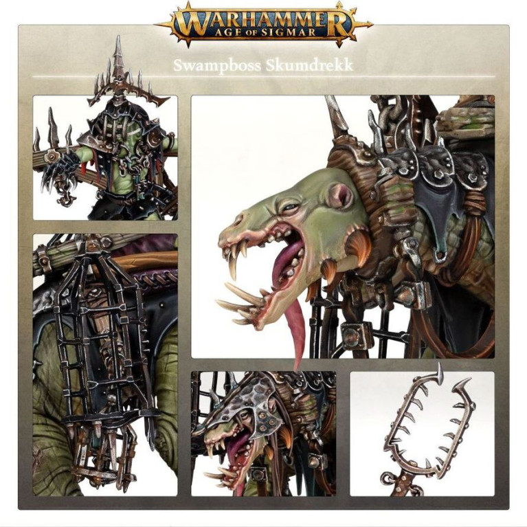 Warhammer Age of Sigmar, Orruk Warclans, Vasoboss Skumdrekk - WARHAMMER 99120209074 89-69
