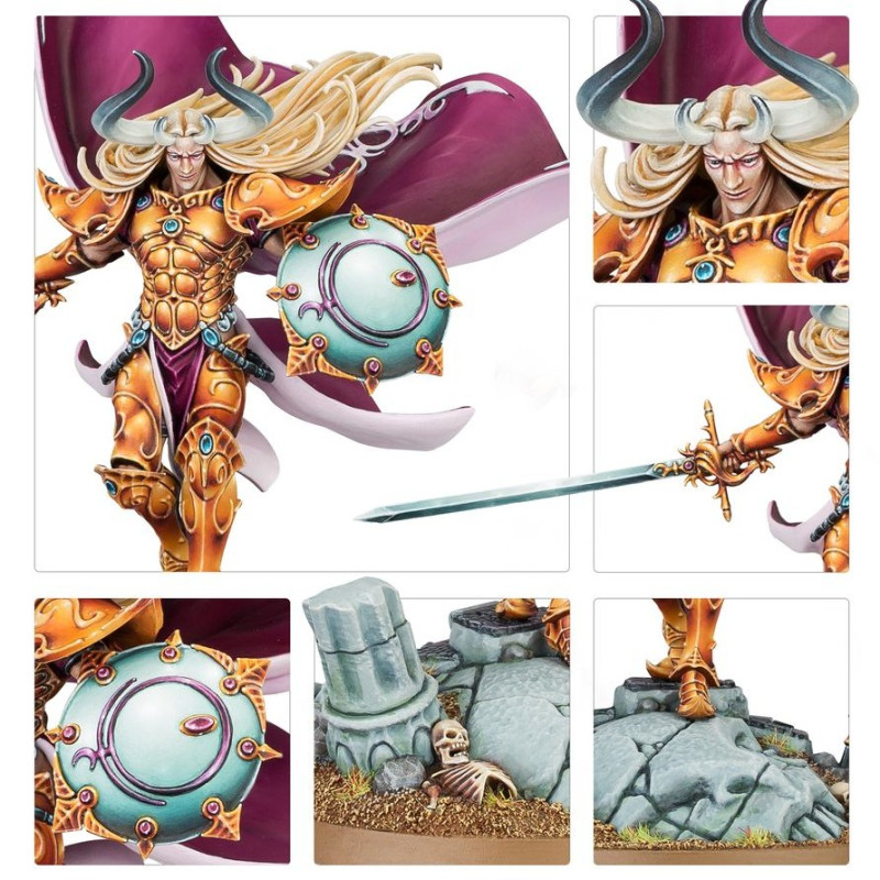 Warhammer Age of Sigmar, Hedonites of Slaanesh, Sigvald, Prince of Slaanesh - WARHAMMER 99120201159 83-84