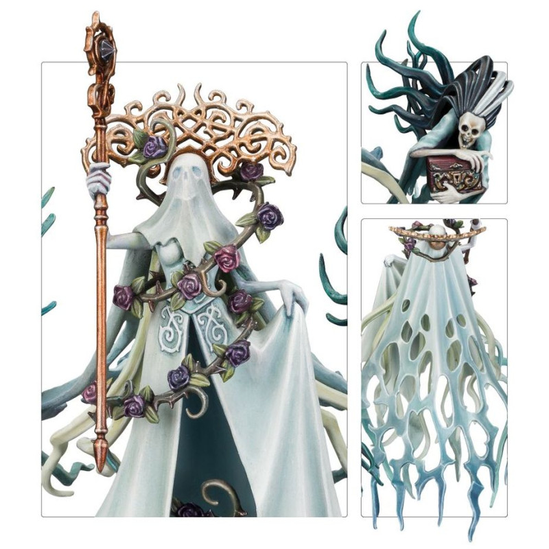 Warhammer Age of Sigmar, Nighthaunt, Lady Olynder, Mortarch of grief - WARHAMMER 99120207242 91-25