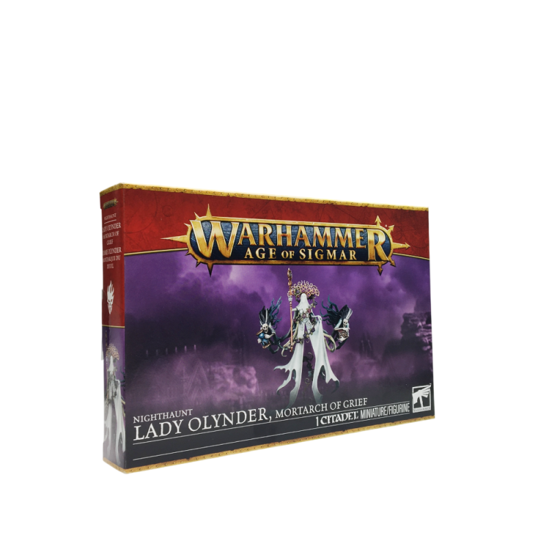 Warhammer Age of Sigmar, Nighthaunt, Lady Olynder, Mortarch of grief - WARHAMMER 99120207242 91-25