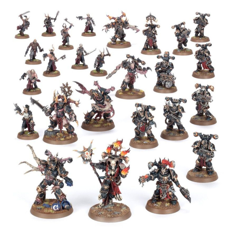 Warhammer 40.000, Patrouille, Space Marines du Chaos - WARHAMMER 99120102190 73-431