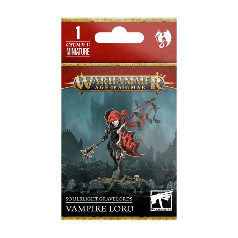 Warhammer Age of Sigmar, Soulblight gravelords, Seigneur Vampire - WARHAMMER 99120207204 91-52