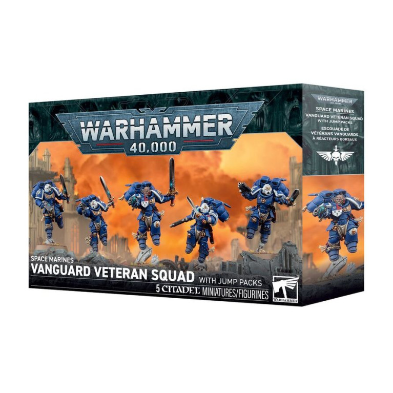 Warhammer 40.000, Space Marines, Escouade de vétérans d'avant-garde à réacteurs dorsaux - WARHAMMER 99120101497 48-106