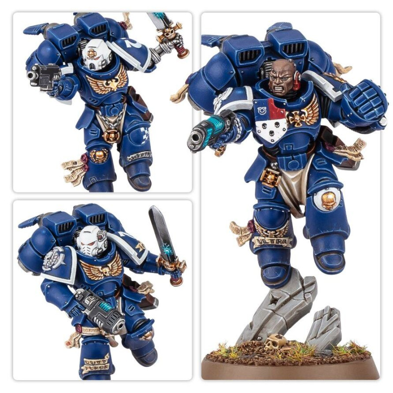 Warhammer 40.000, Space Marines, Escouade de vétérans d'avant-garde à réacteurs dorsaux - WARHAMMER 99120101497 48-106