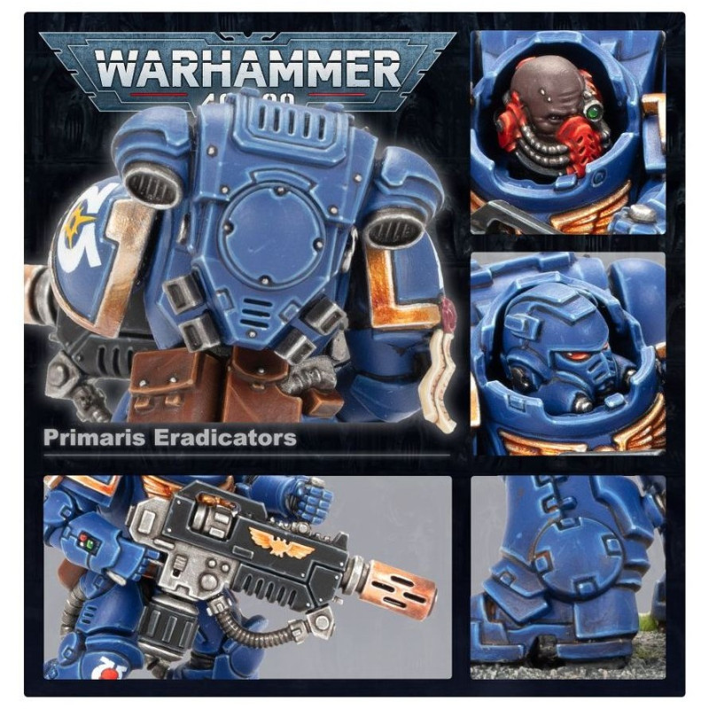 Warhammer 40.000, Space Marines, Escouade Eradicator  - WARHAMMER 99120101286 48-43