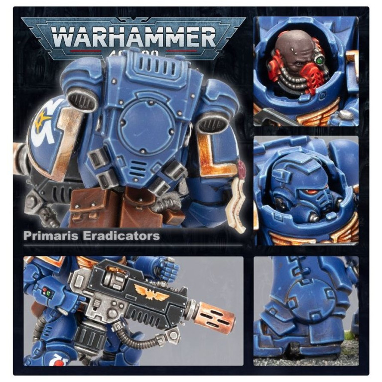 Warhammer 40.000, Space Marines, Escouade Eradicator  - WARHAMMER 99120101286 48-43