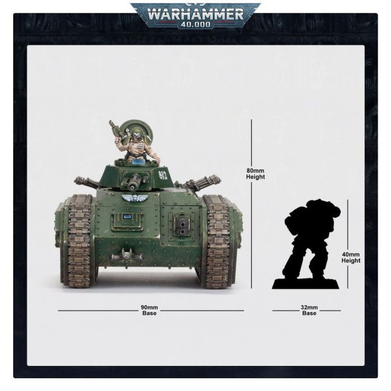 Warhammer 40.000, Astra Militarum, Chimera - WARHAMMER 99120105114 47-07
