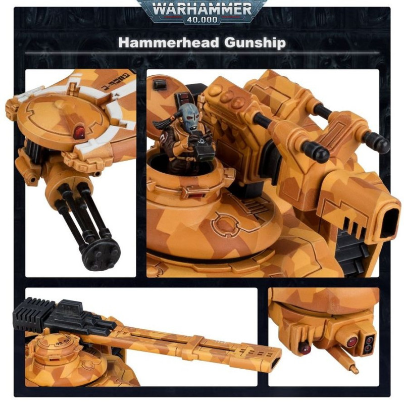 Warhammer 40.000, T'au Empire, Char Hammerhead - WARHAMMER 99120113070 56-11