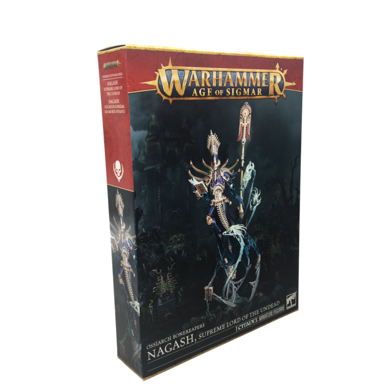 Warhammer Age of Sigmar, Ossiarch Bonereapers, Nagash, Seigneur suprême des morts-vivants - WARHAMMER 99120207157 93-05