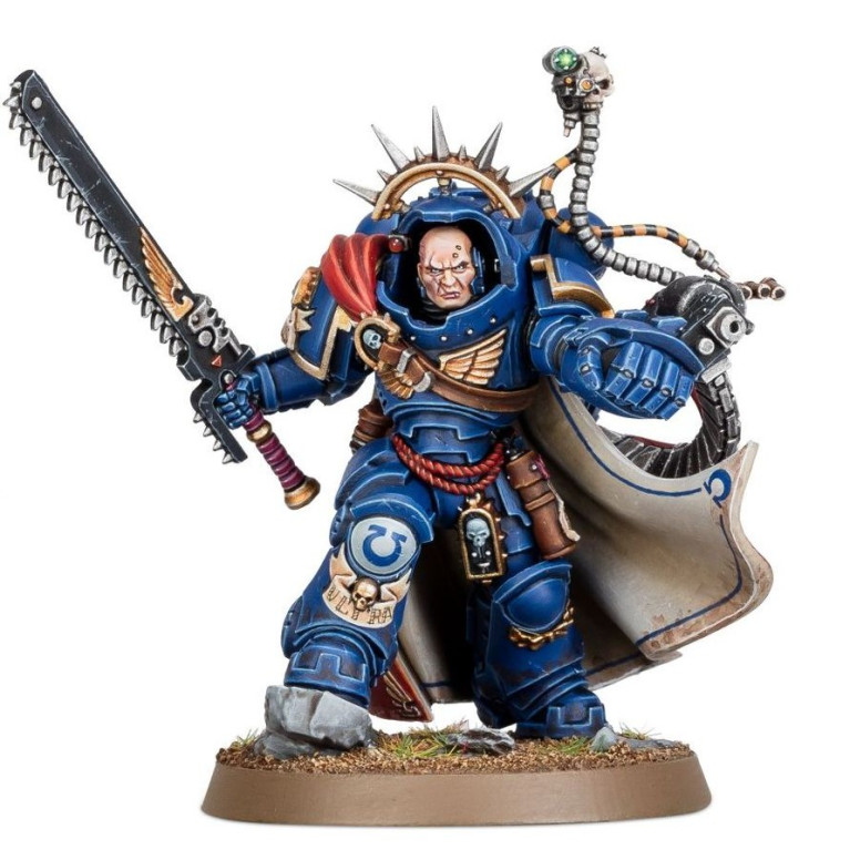 Warhammer 40.000, Space Marines, Capitaine en armure Gravis - WARHAMMER 99070101077 48-70