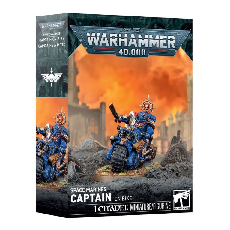 Warhammer 40.000, Space Marines, Capitaine à moto - WARHAMMER 99120101499 48-113