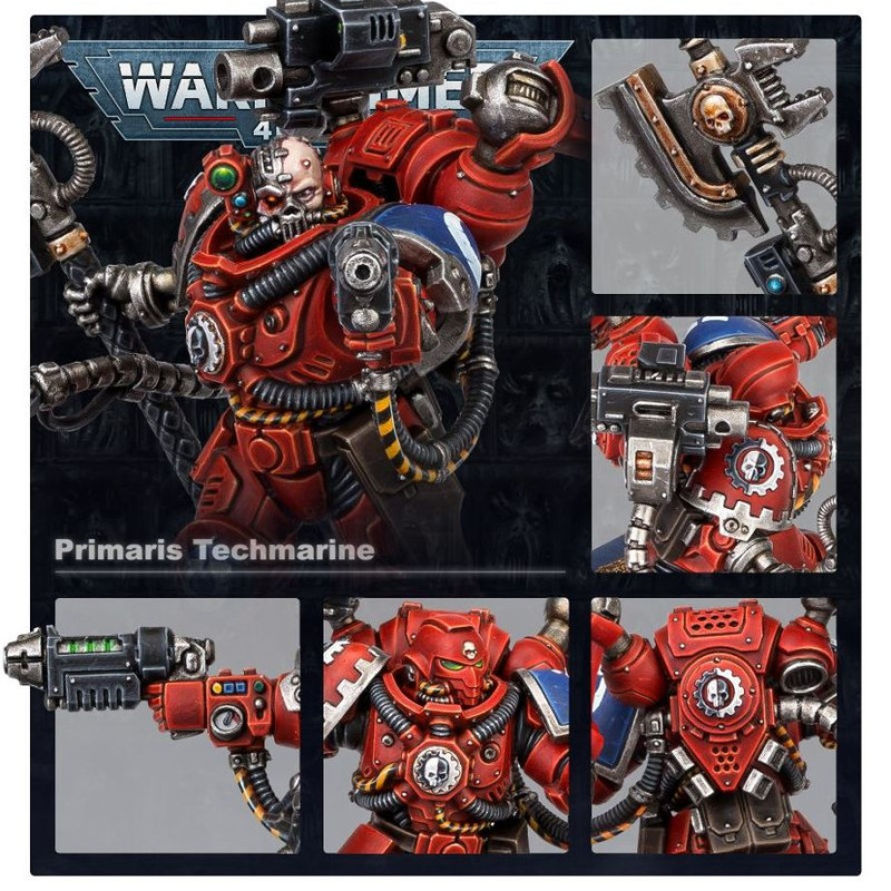 Warhammer 40.000, Space Marines, Techmarine - WARHAMMER 99120101278 48-39