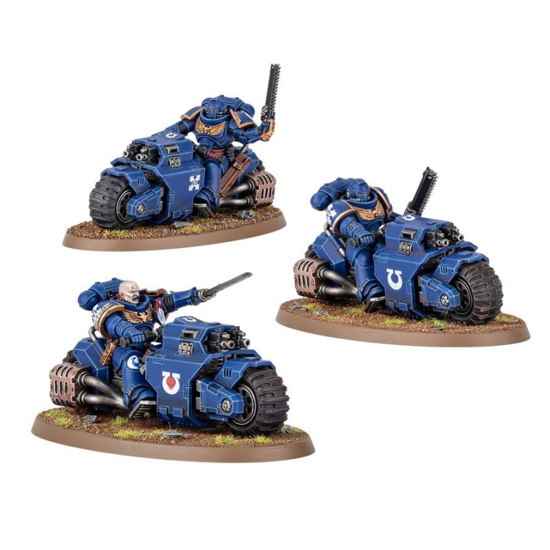 Warhammer 40.000, Space Marines, Escouade Outrider - WARHAMMER 99120101498 48-112