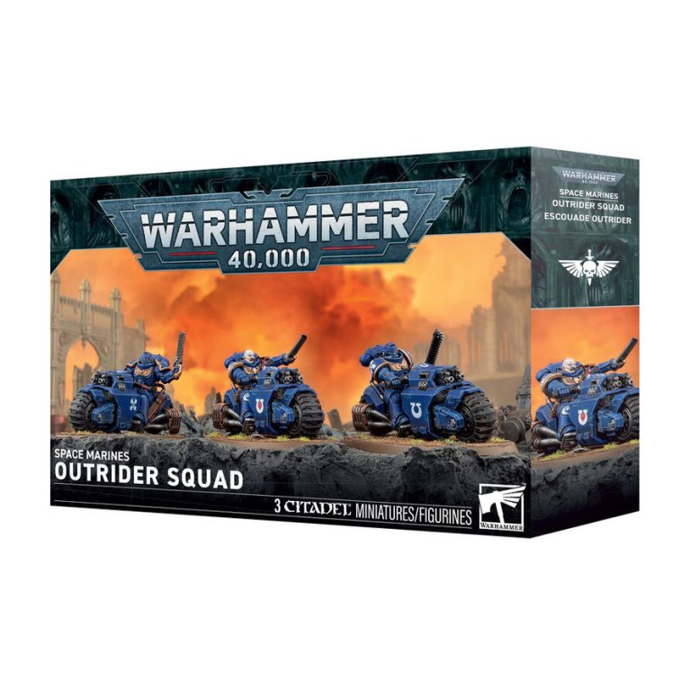 Warhammer 40.000, Space Marines, Escouade Outrider - WARHAMMER 99120101498 48-112