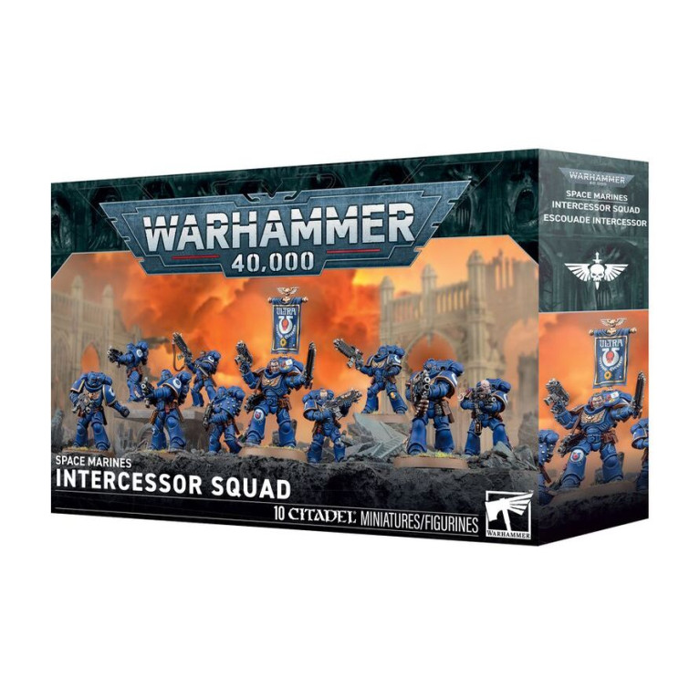 Warhammer 40.000, Space Marines, Escouade Intercessor - WARHAMMER 99120101496 48-115