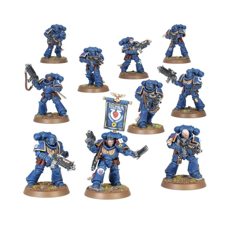 Warhammer 40.000, Space Marines, Escouade Intercessor - WARHAMMER 99120101496 48-115