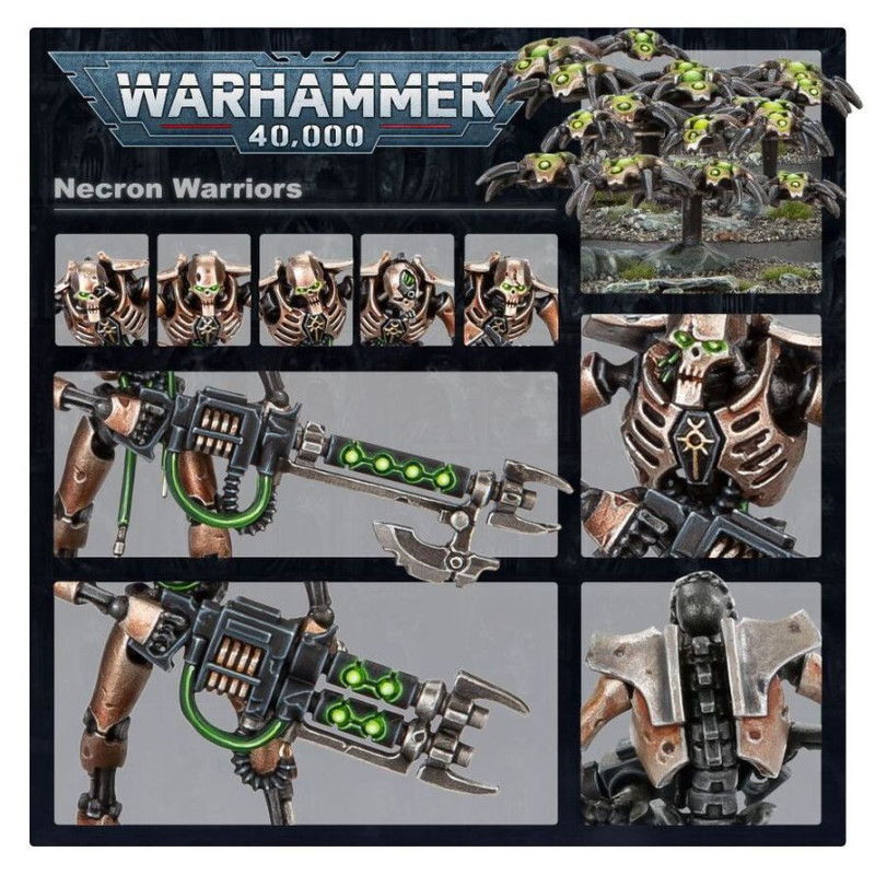 Warhammer 40.000, Necrons, Guerriers  - WARHAMMER 99120110052 49-06