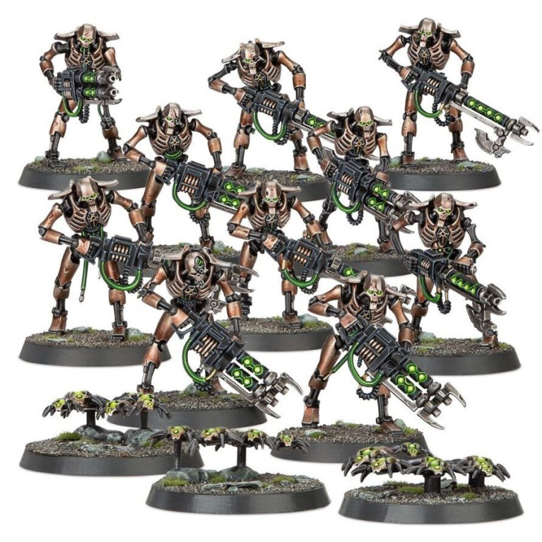 Warhammer 40.000, Necrons, Guerriers  - WARHAMMER 99120110052 49-06
