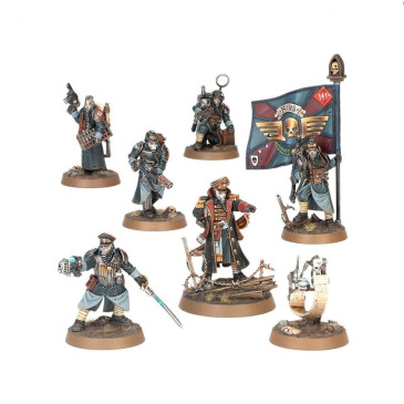 Warhammer 40.000, Astra Militarum, Escouade d'État-major de Krieg - WARHAMMER 99120105127 47-72
