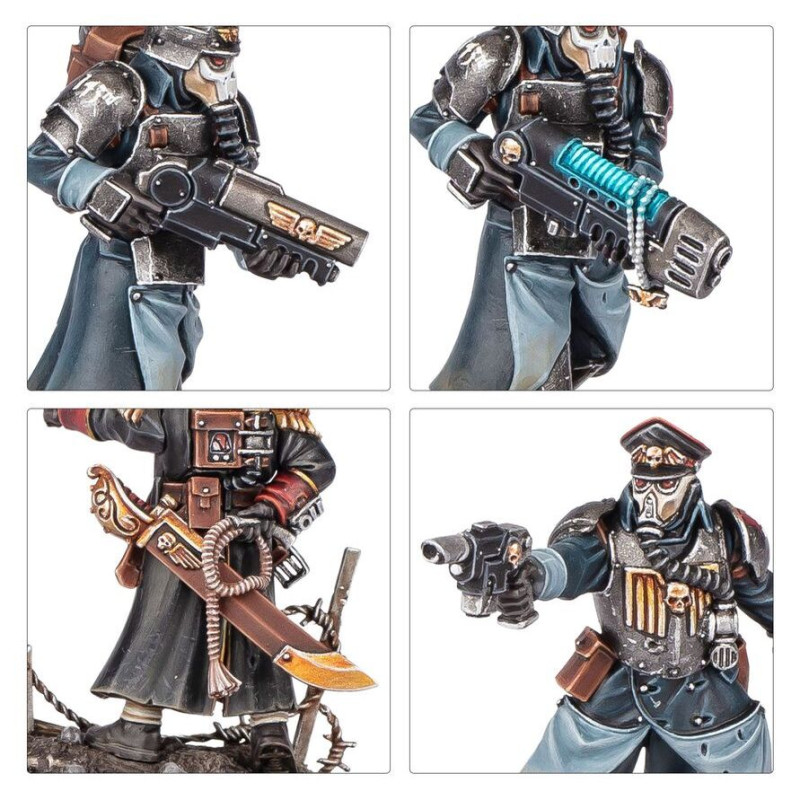 Warhammer 40.000, Astra Militarum, Escouade d'État-major de Krieg - WARHAMMER 99120105127 47-72