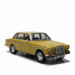 Volvo 164, jaune, 1968 - PCX 871567 - HO 1/87