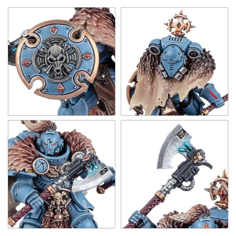 Warhammer 40.000, Space Wolves, Preneurs de têtes Gardes loups - WARHAMMER 99120101437 53-29