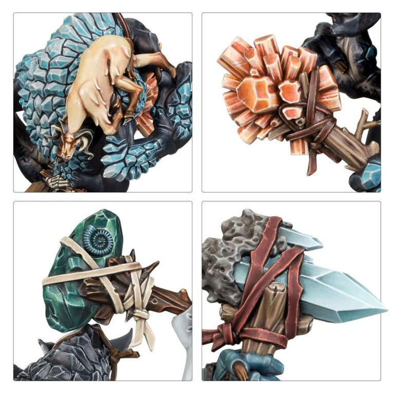 Warhammer Age of Sigmar, Gloomspite Gitz, Rockgut Troggoths - WARHAMMER 99120209150 89-33