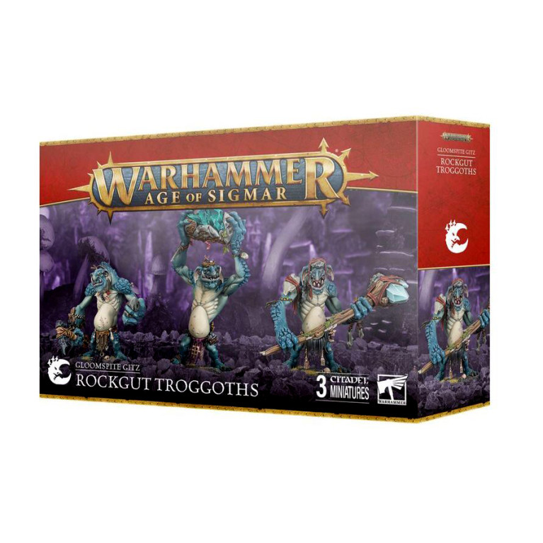 Warhammer 40.000, Gloomspite Gitz, Rockgut Troggoths - WARHAMMER 99120209150 89-33