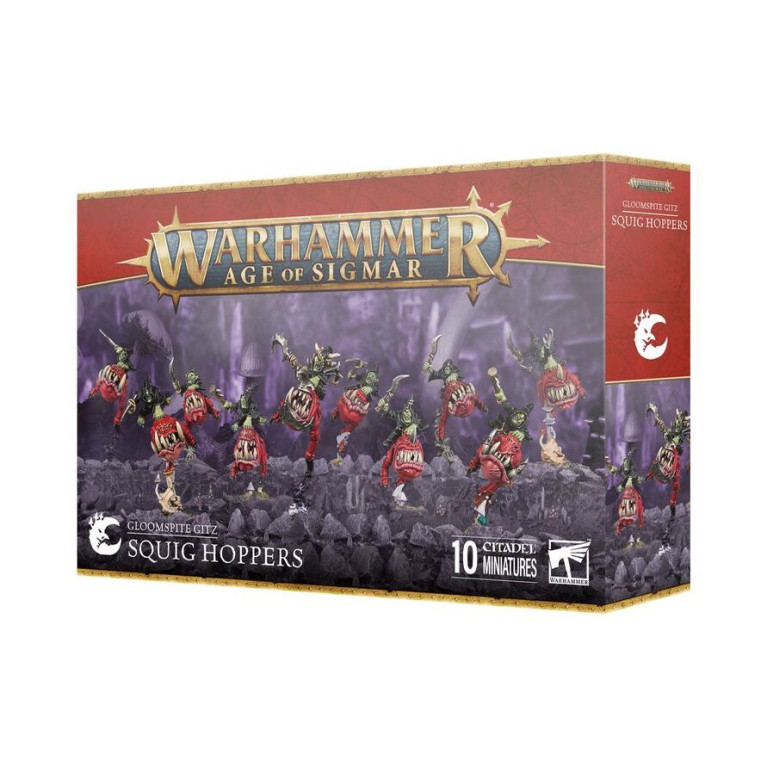 Warhammer Age of Sigmar, Gloomspite Gitz, Squigaliers - WARHAMMER 99120209152 89-44