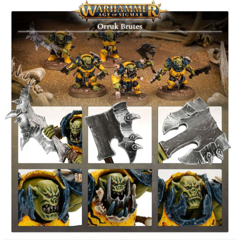 Warhammer Age of Sigmar, Orruk Warclans, Brutes - WARHAMMER 99120209089 89-29