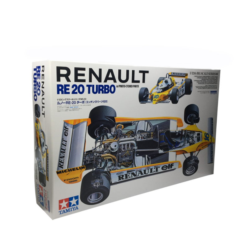 Renault RE-20 Turbo, W/PE - TAMIYA 12033 - 1/12