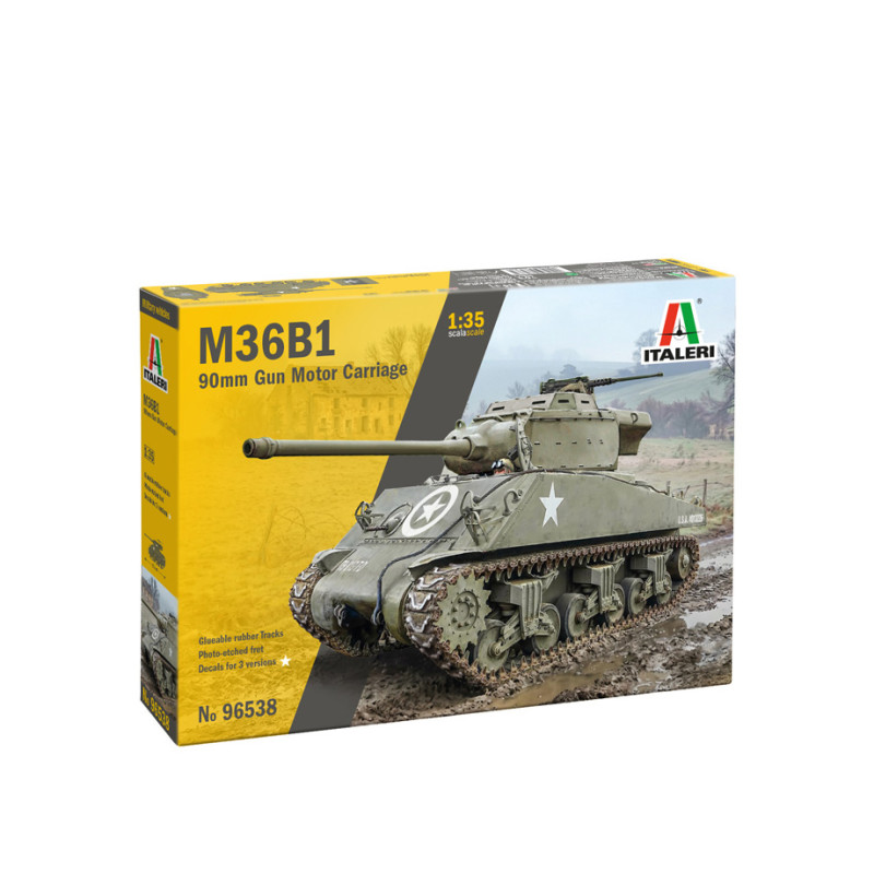M36B1, 90mm, GMC - ITALERI 96538  - 1/35