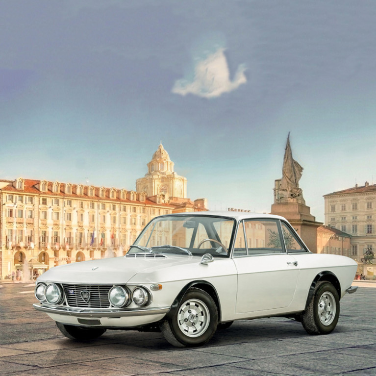 Lancia Fulvia Coupé 1.6HF, Fanalone - ITALERI 3619 - 1/24