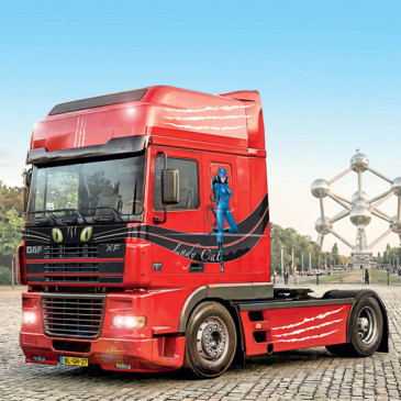 DAF XF 95, Super space cab - ITALERI 93834 - 1/24
