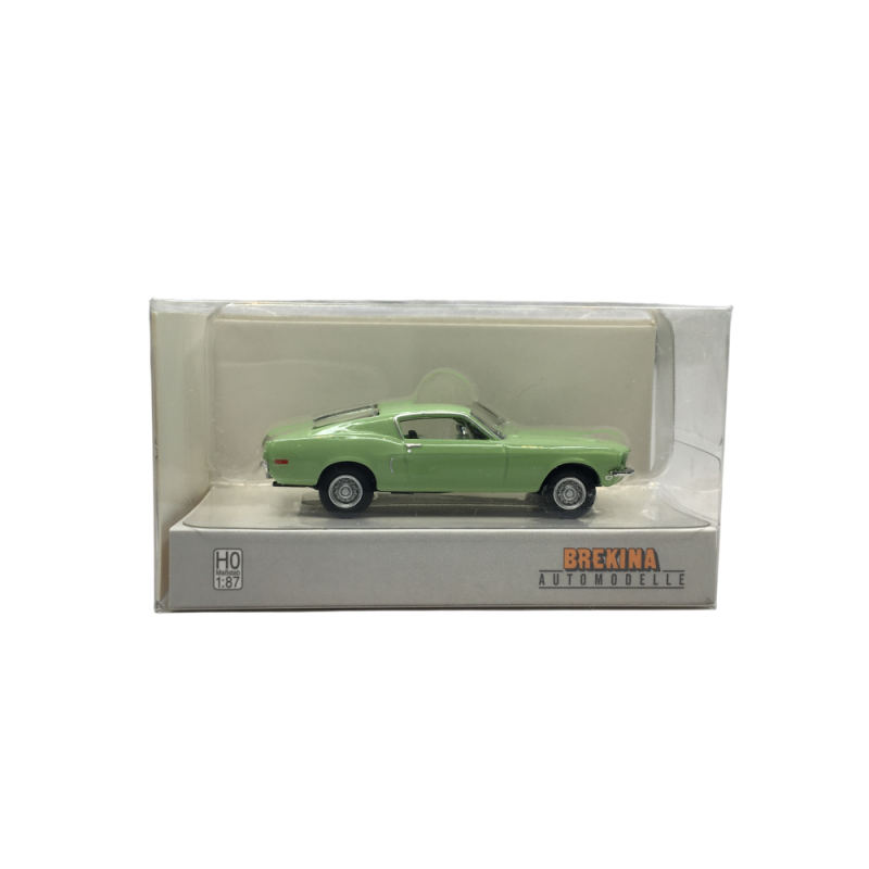 Ford Mustang Fastback, vert, 1968 - BREKINA 19620 - HO 1/87